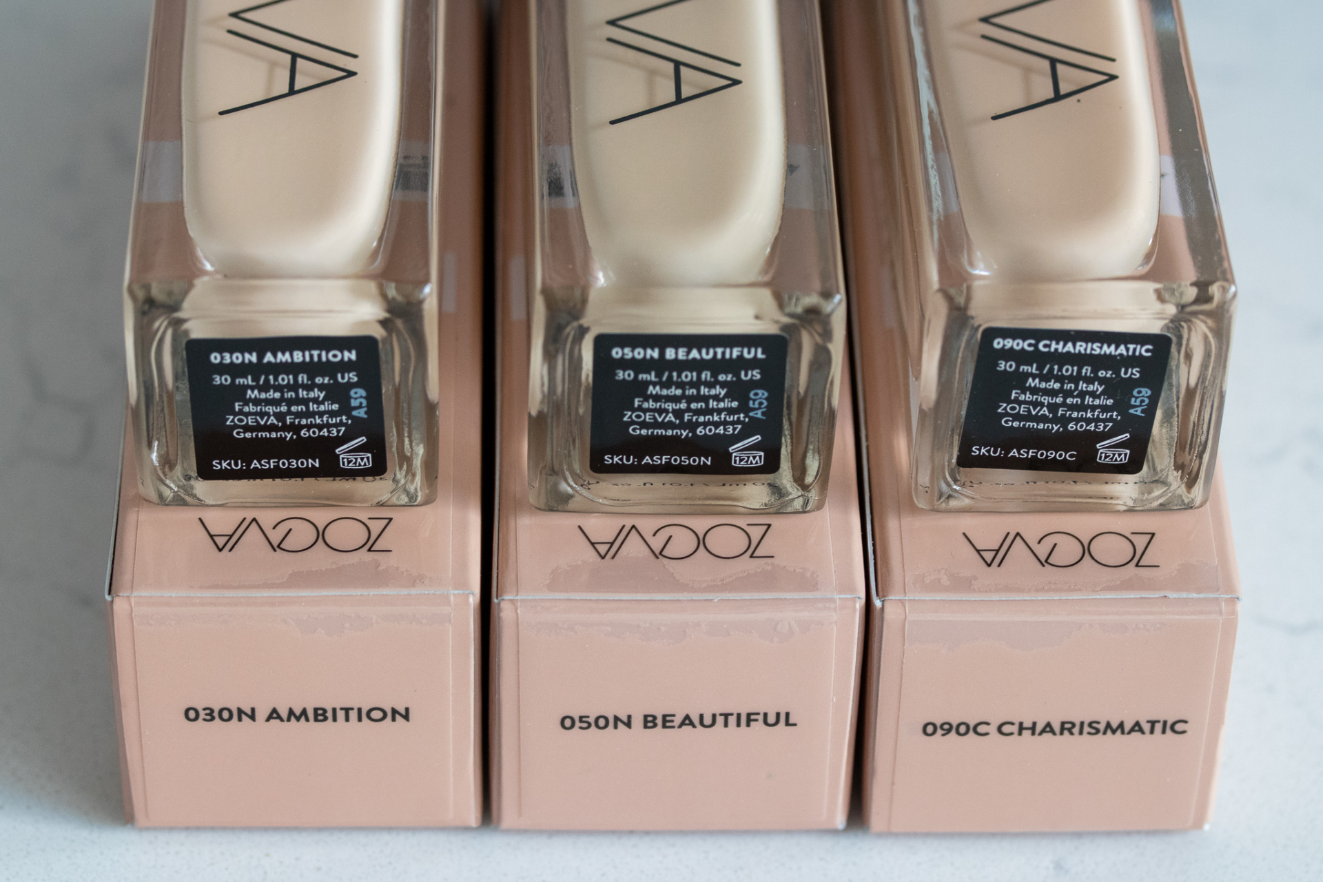 Zoeva Authentik Skin Foundation InnenAussen