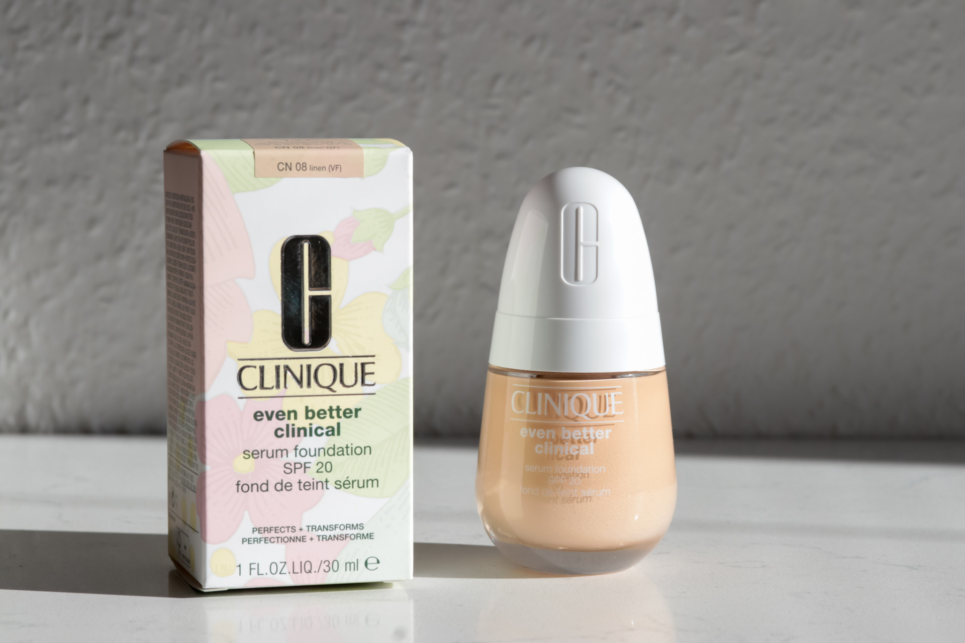 Clinique Even Better Serum Foundation mit Tragebildern - InnenAussen