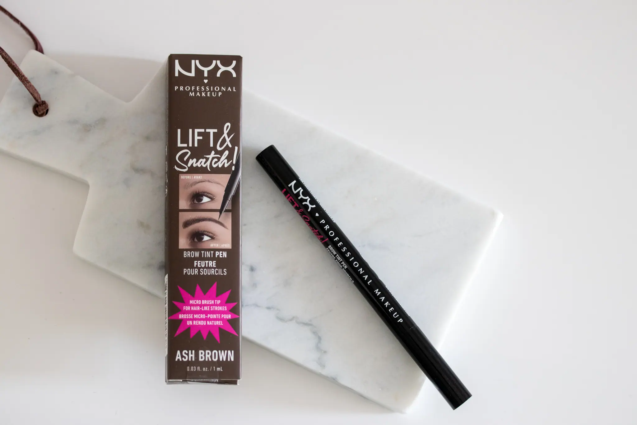 Ash Tint NYX Pen InnenAussen Brow - Tragebildern Brown mit