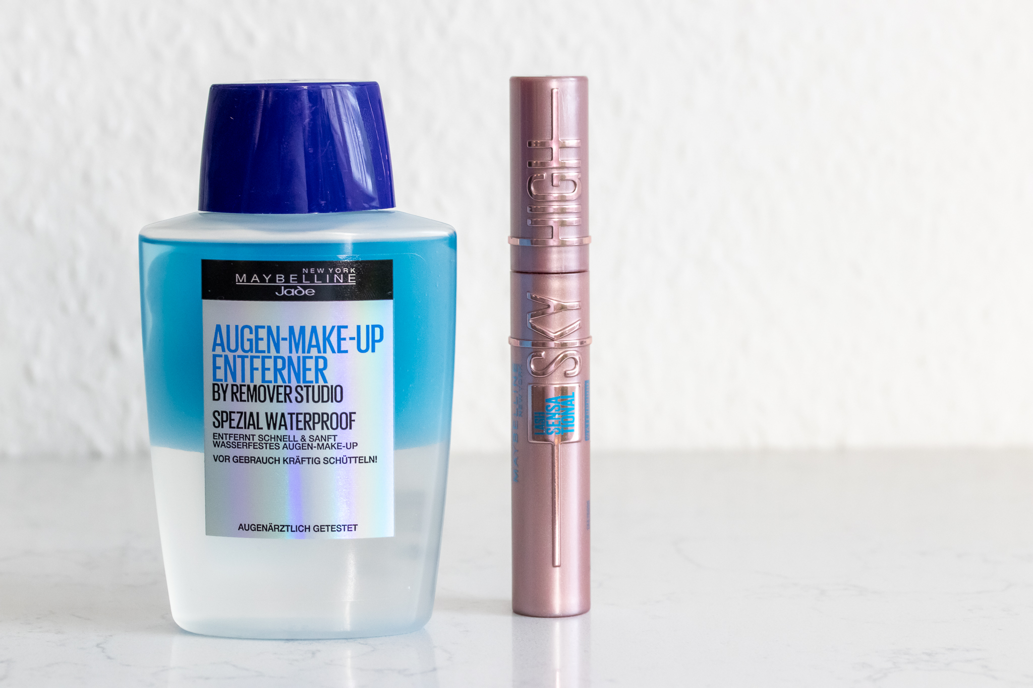 Maybelline Sky High Mascara Waterproof mit Tragebildern - InnenAussen