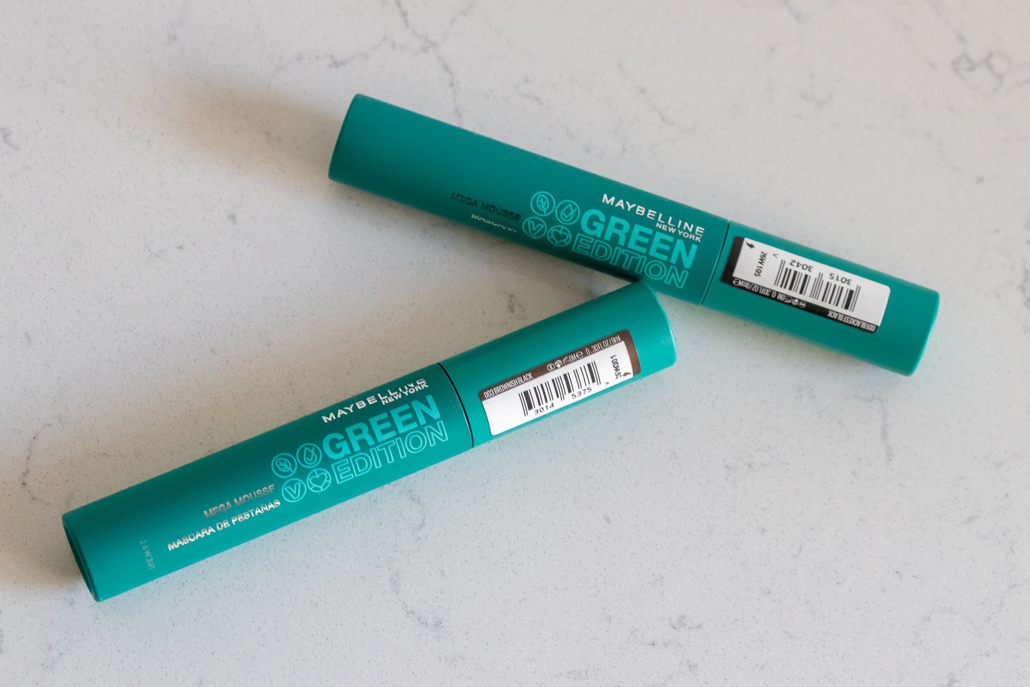 Edition Mega Mascara InnenAussen Green Maybelline - Mousse